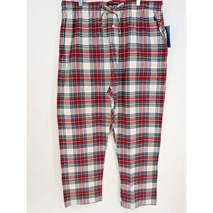 Polo Ralph Lauren P005HR Flannel 100% Cotton Plaid Pajama Pant XLarge